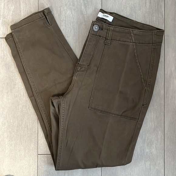 KENSIE Khaki Cotton Blend Cargo Pant, Size 8/29 - Picture 1 of 10